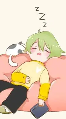 ai character: Danny (sleepy boy) background