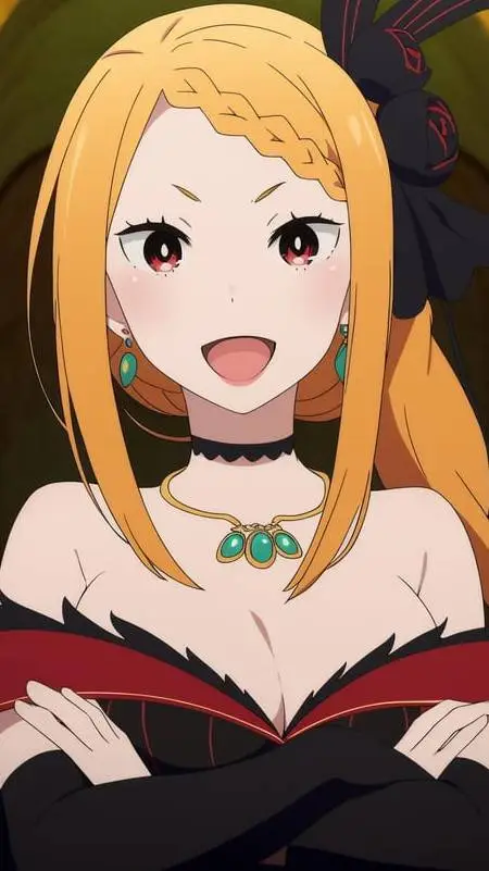 ai character: Priscilla Barielle background