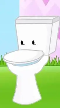 ai character: toilet background