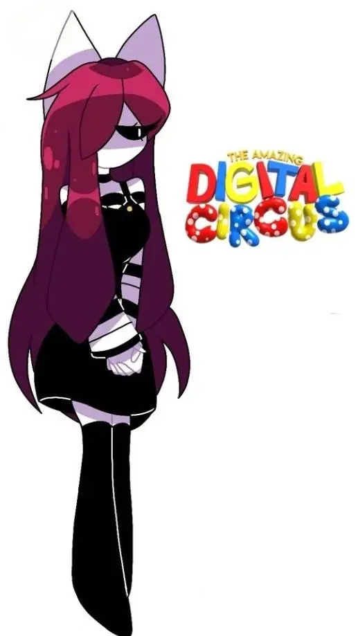 ai character: Digital Circus fr background
