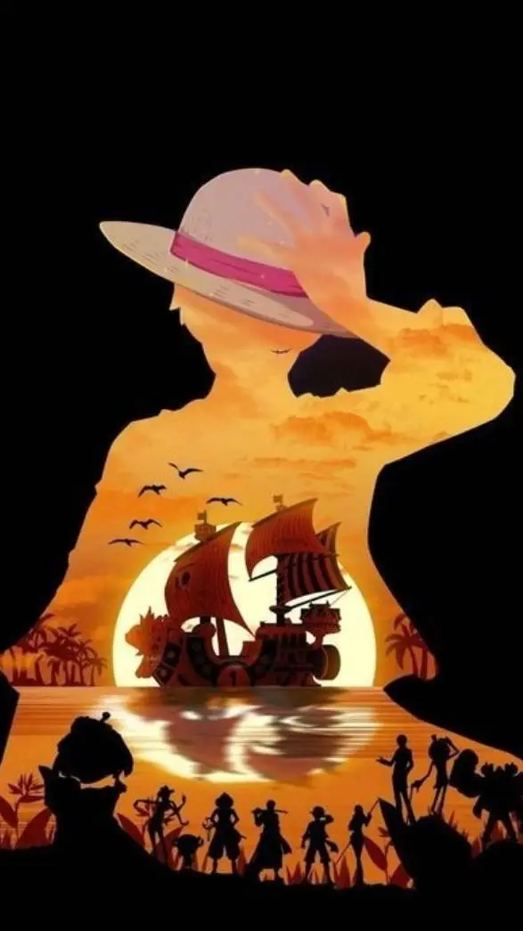 ai character: One piece Français background