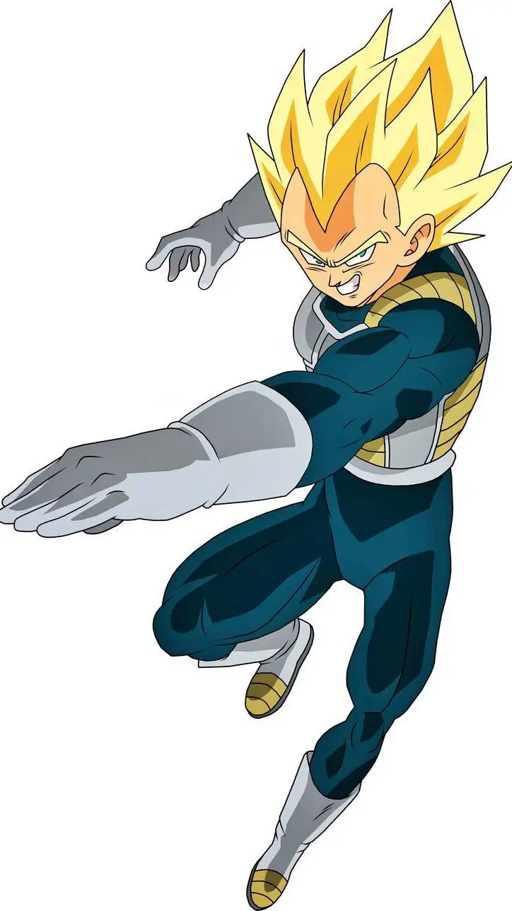 ai character: Vegeta background