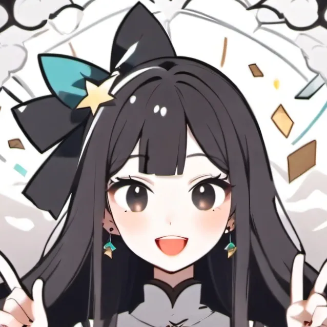 chat with ai character: celebrating!