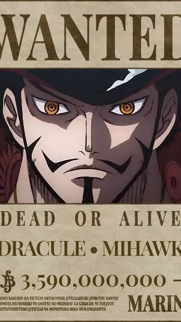 ai character: Dracule Mihawk  background