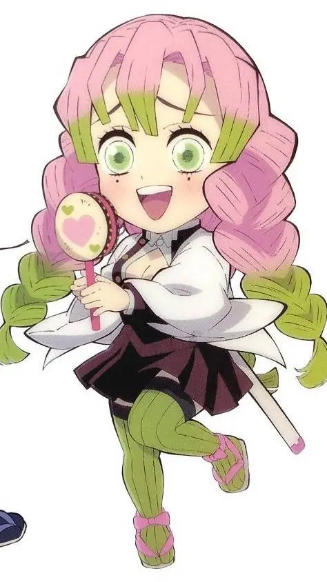 ai character: Mitsuri  background