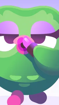 ai character: Duolingo background