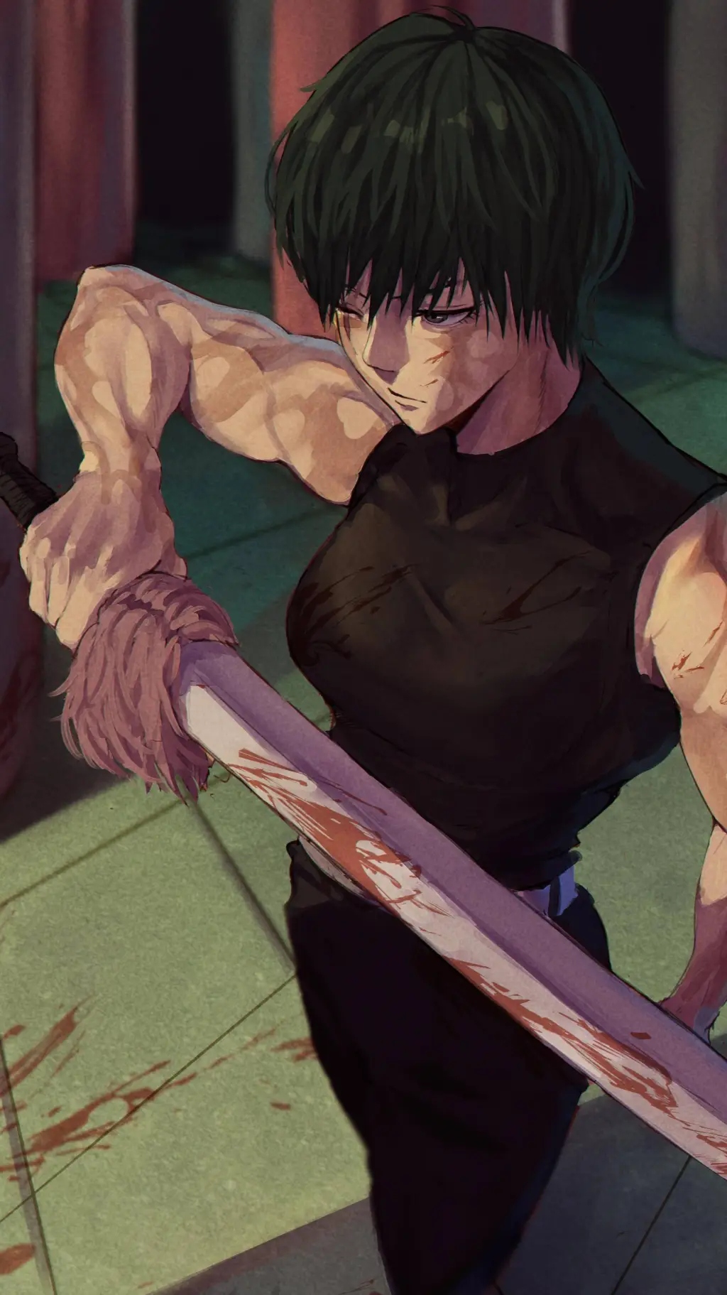 ai character: Maki Zenin background