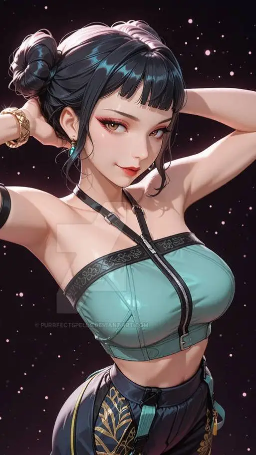 ai character: Zoey background