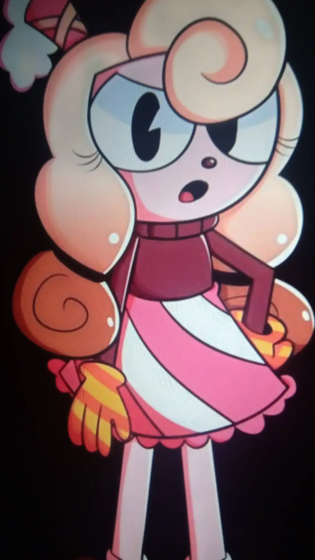 ai character: Cherry  background