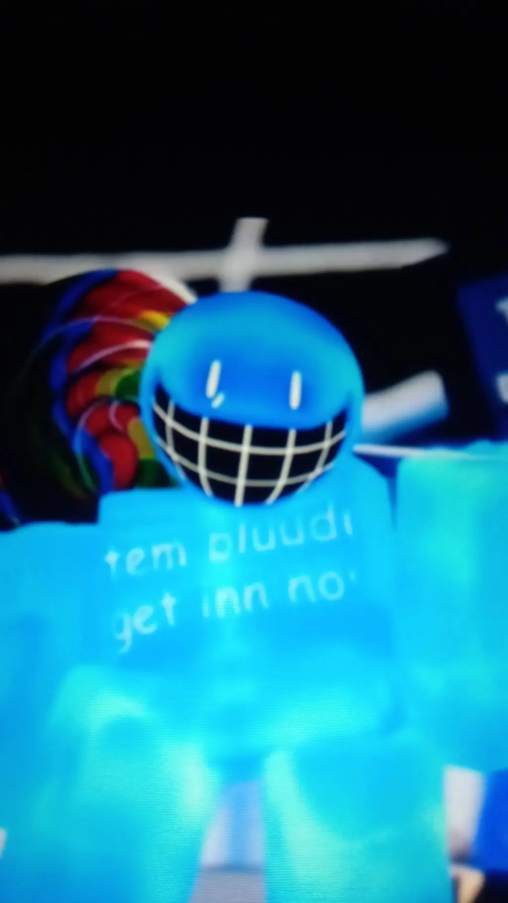 ai character: BLUUDUD background