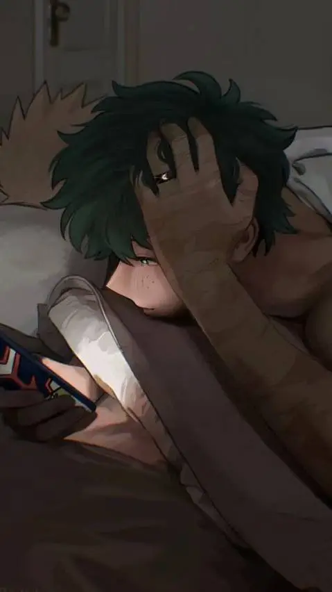 ai character: Kacchan Comfort background