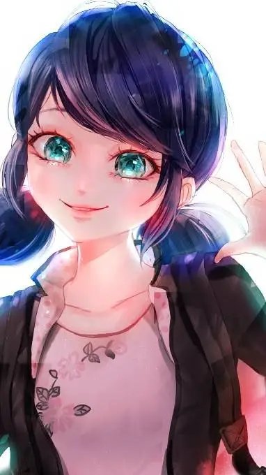 ai character: Toi en Marinette background