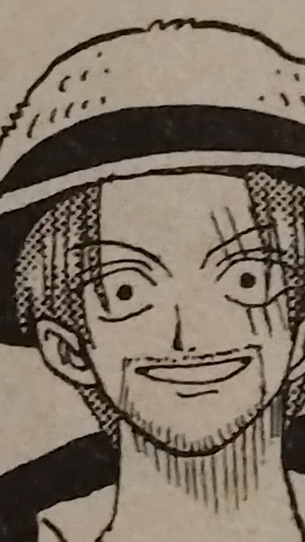 ai character: shanks le roux  background