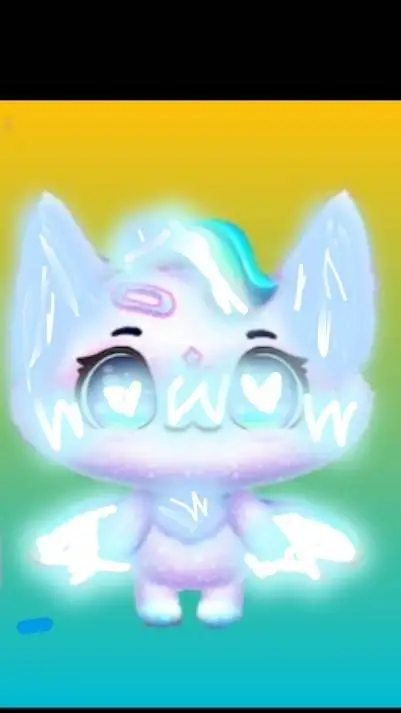 ai character: snowball background