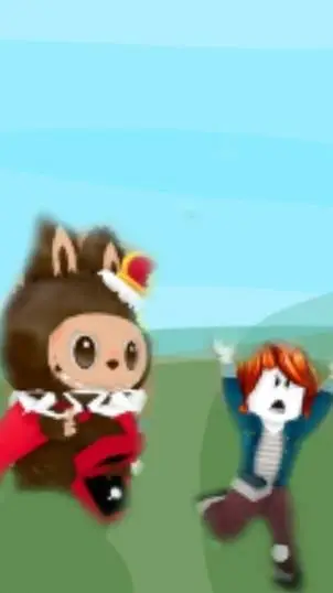 ai character: labubu infection 2 background