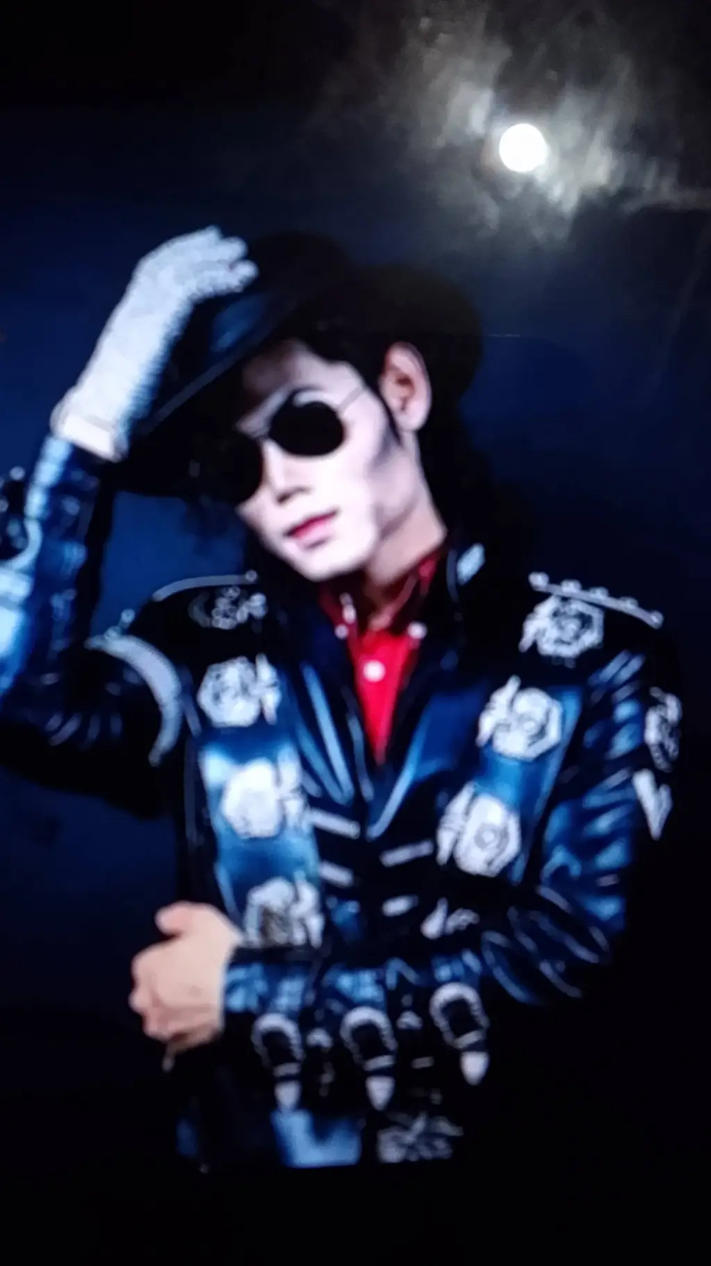 ai character: Michael Jackson background