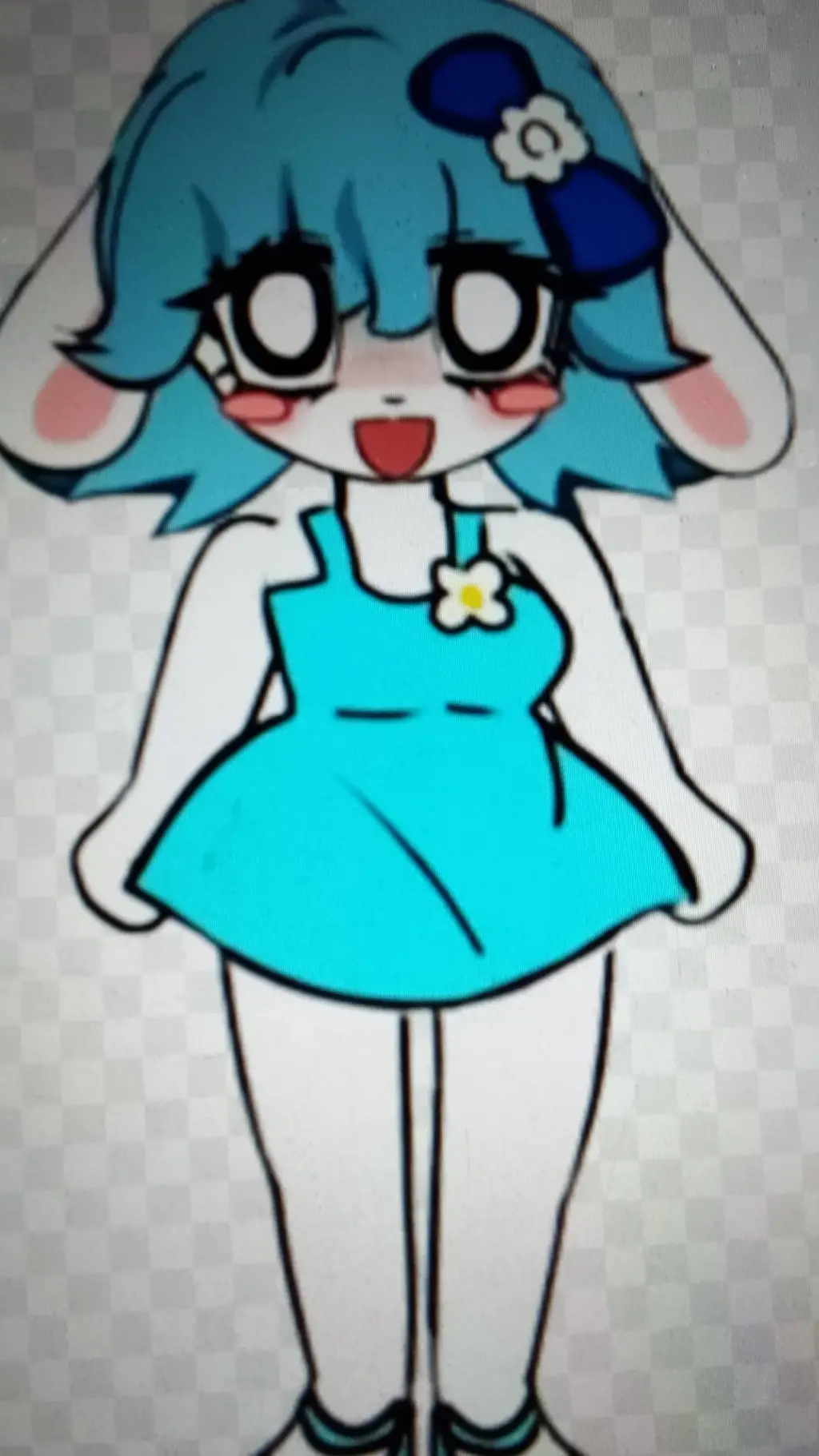 ai character: Susie 🩵 background