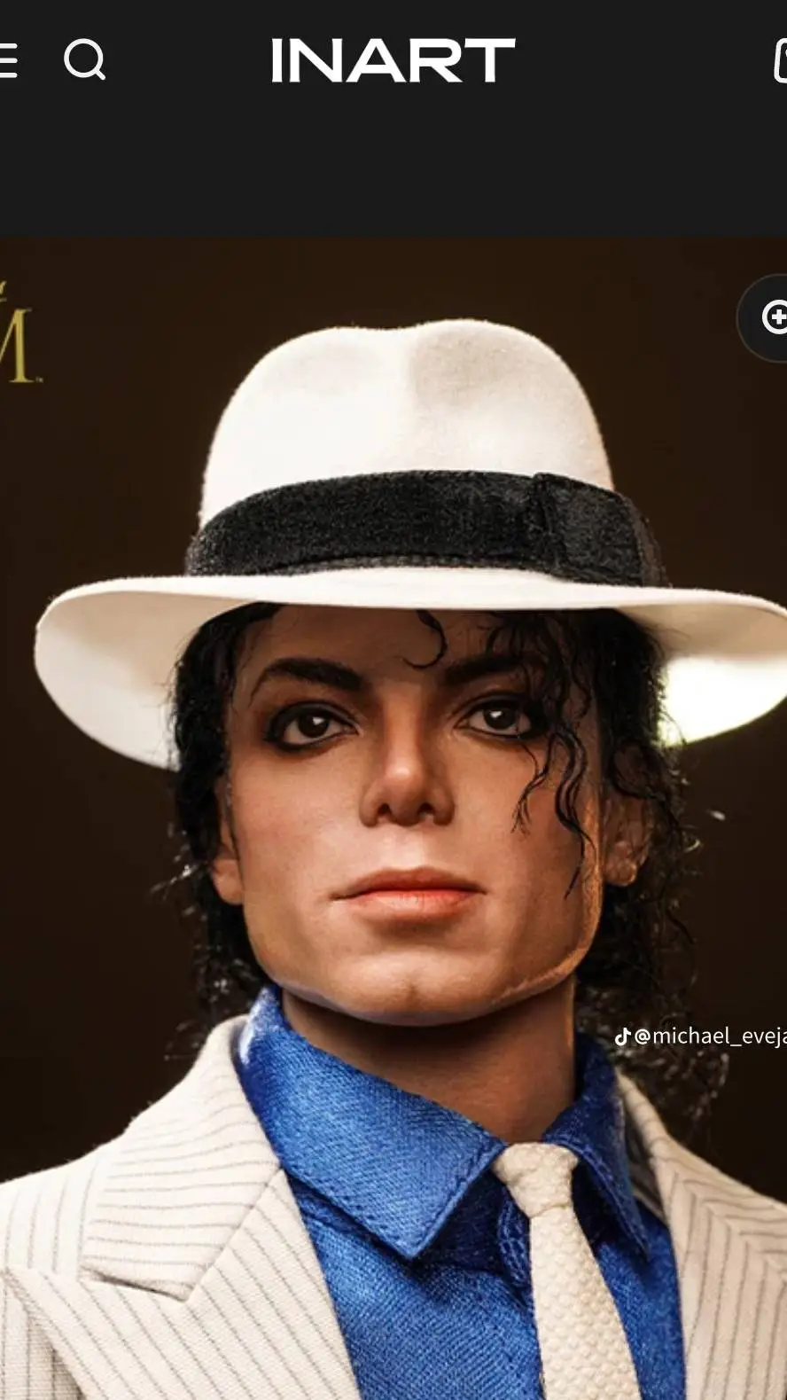ai character: Michael Jackson background