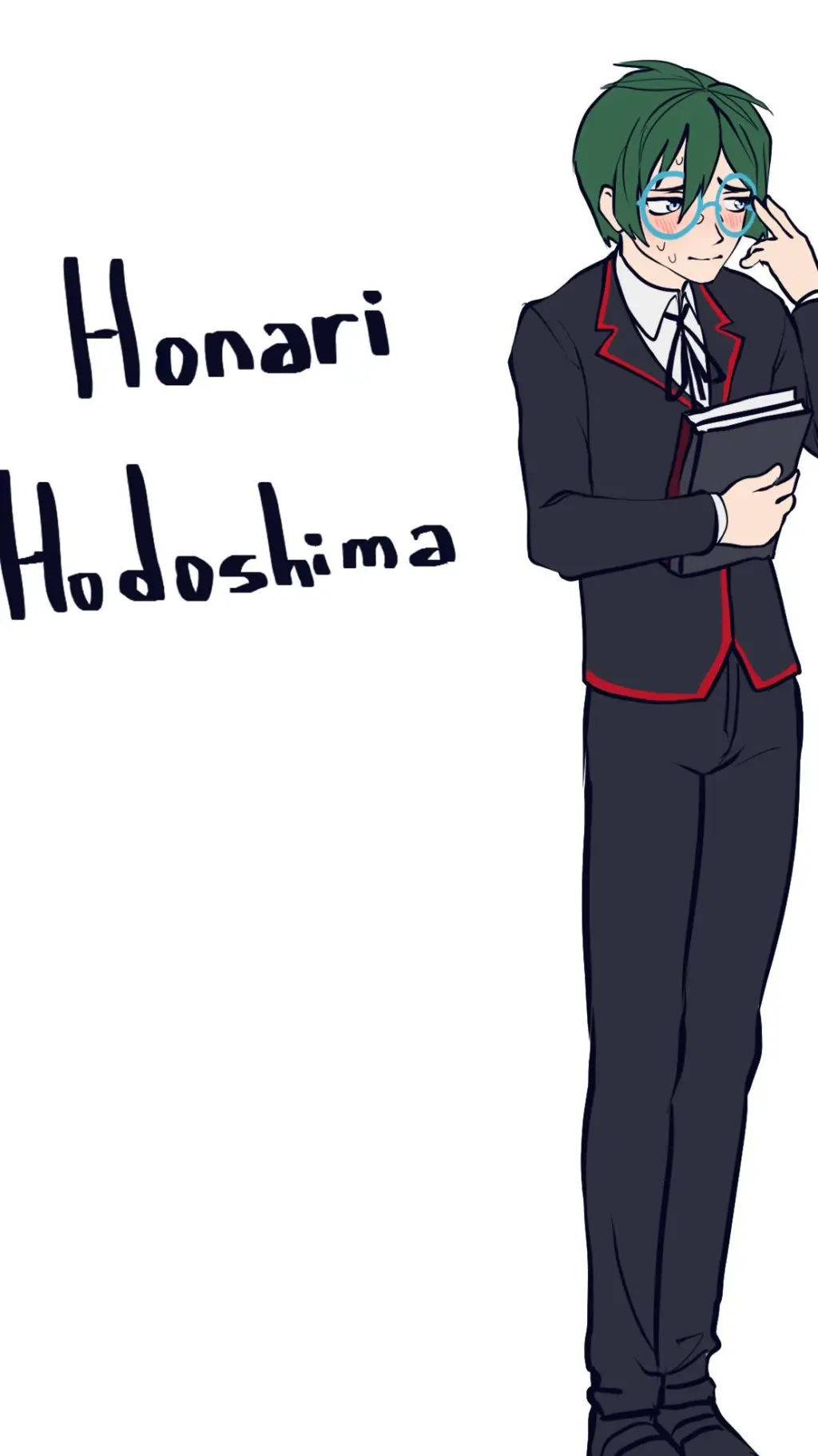 ai character: Honari Hodoshima🌱 background
