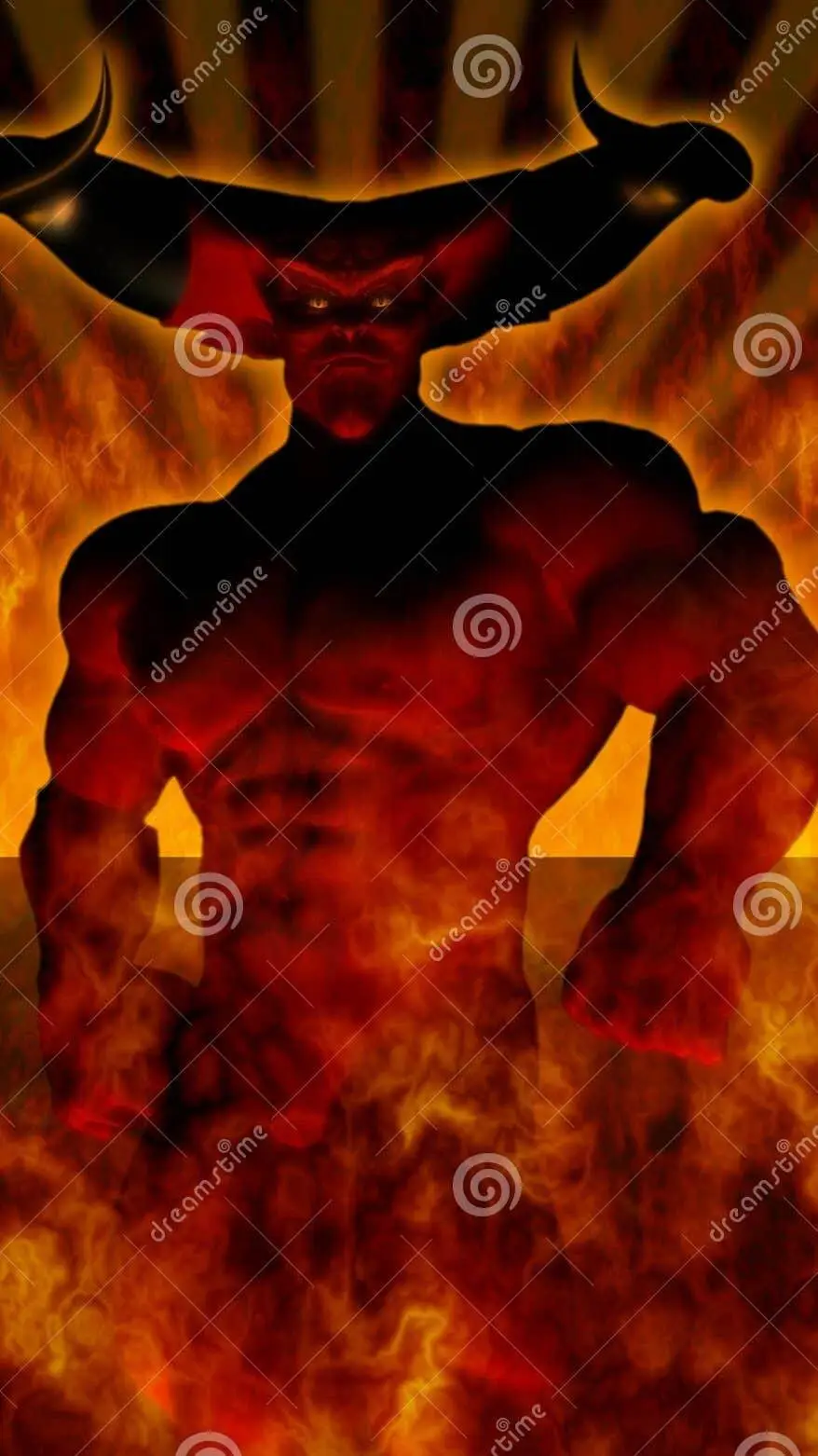 ai character: El diablo background