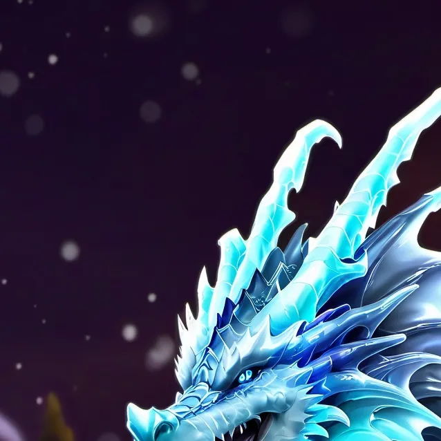 chat with ai character: Ice Dragon❄️🐉