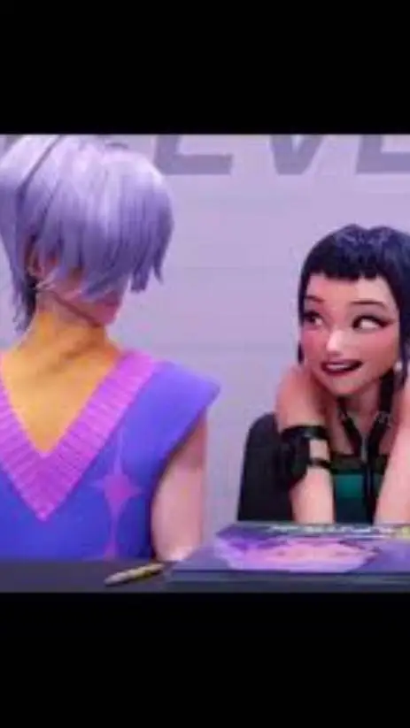 ai character: Zoey+Mystery  background