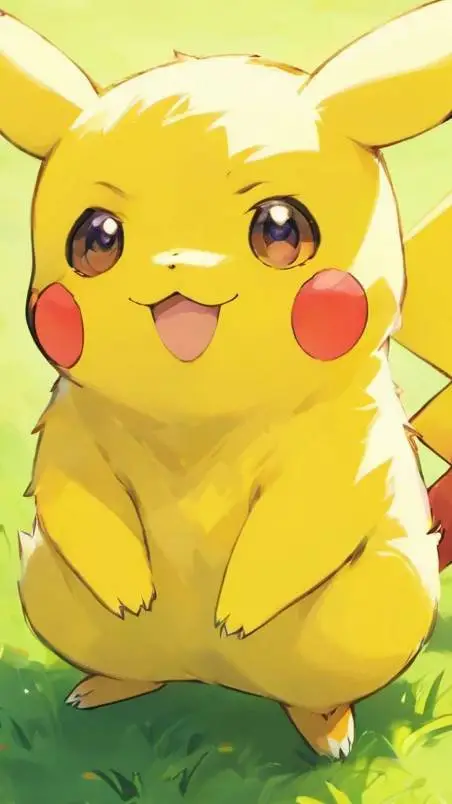ai character: Pikachu background