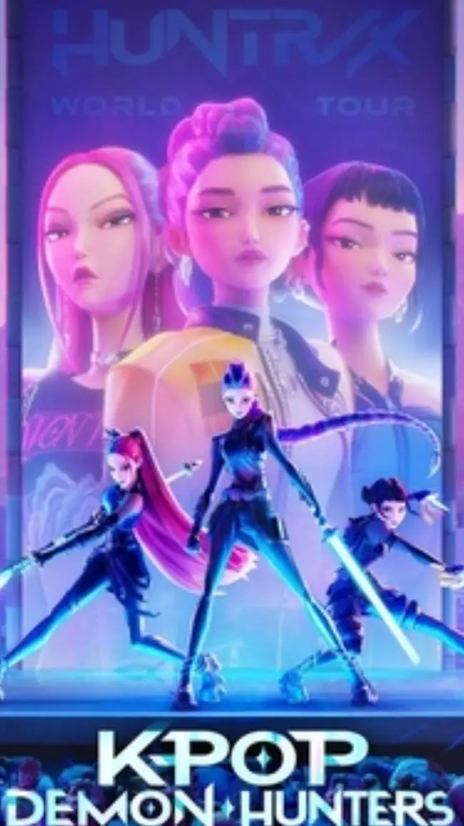 ai character: KPOP DEMON HUNTERS background