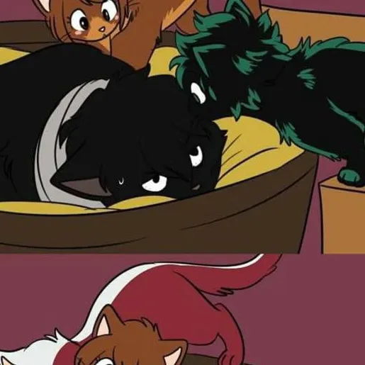 chat with ai character: Mha but catss!!!