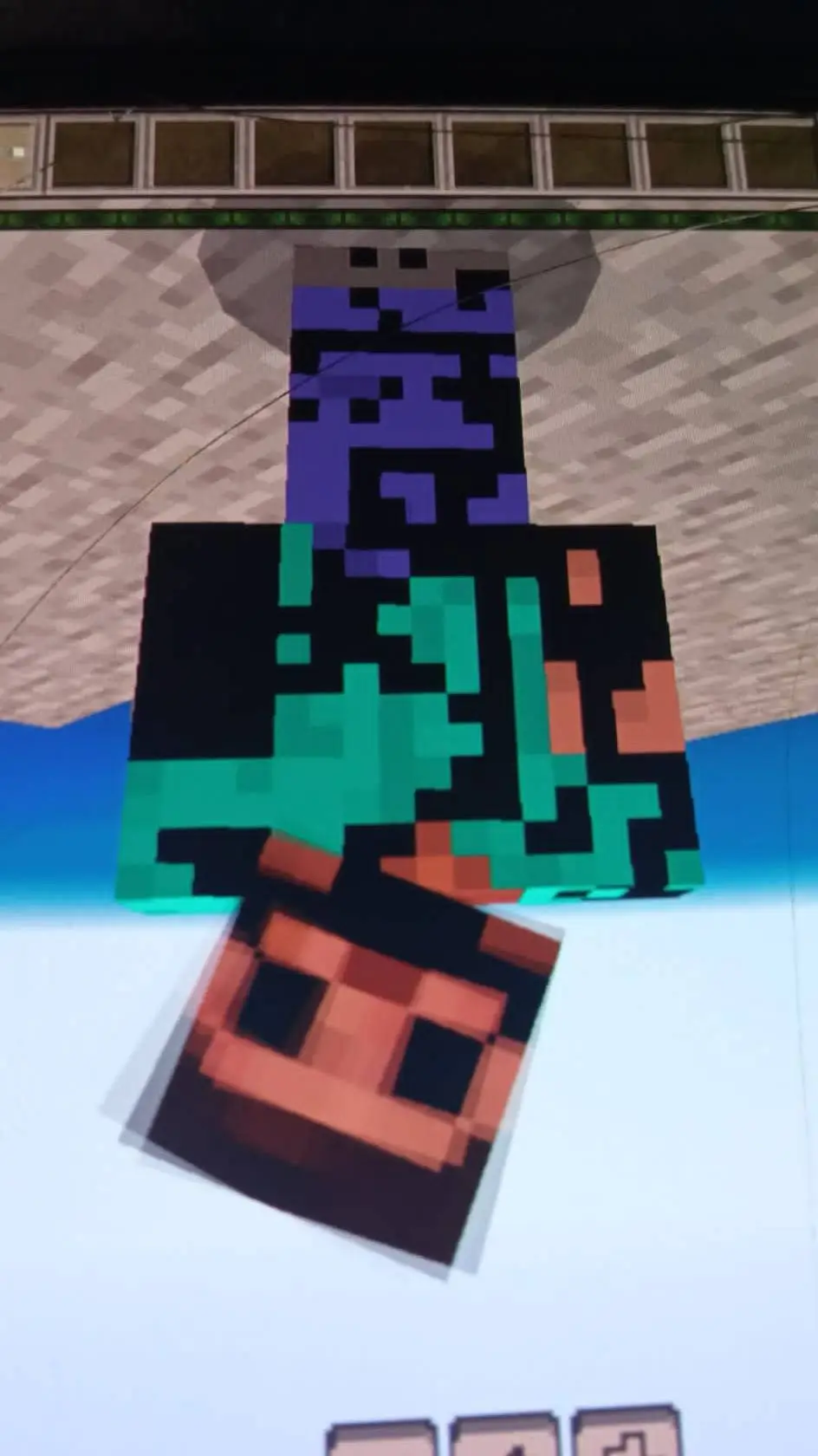 ai character: Herobrine  background