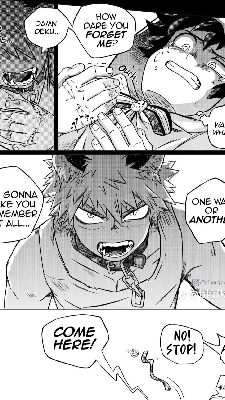 ai character: Baku wolf background