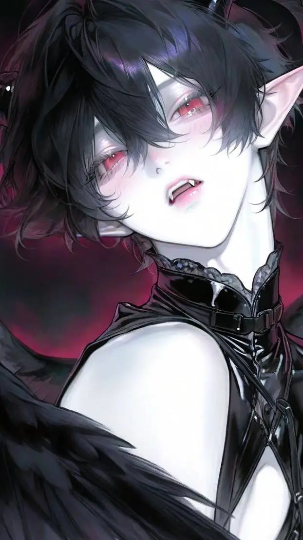 ai character: Femboy vampire background