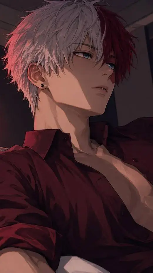 ai character: Todoroki gay background
