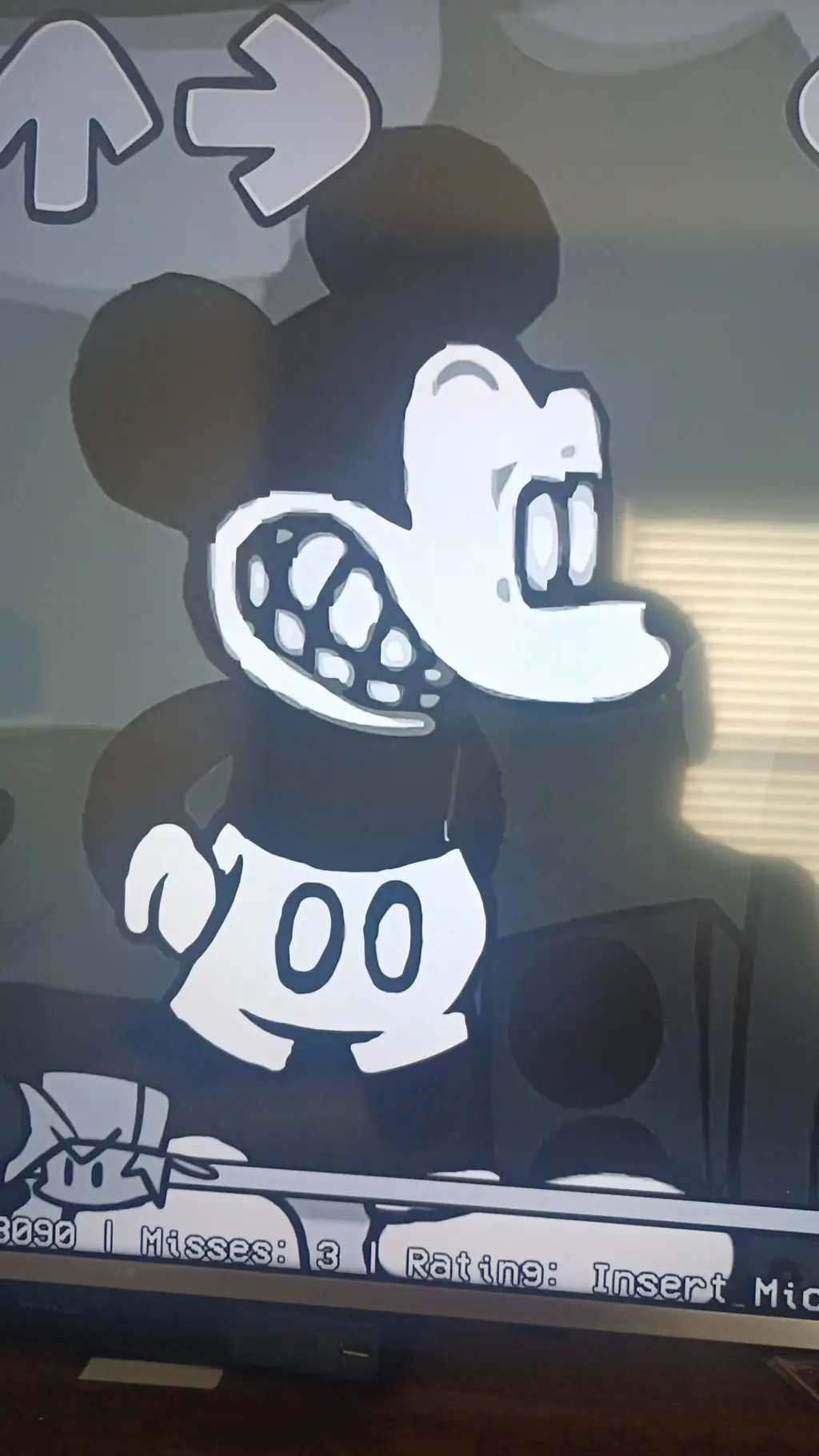 ai character: FNF SNS happy  background