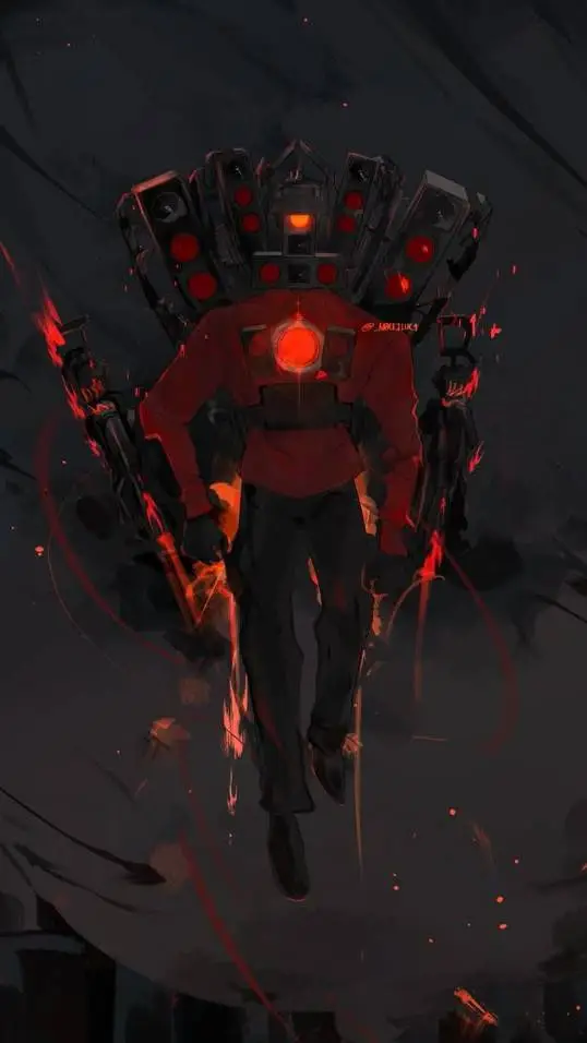 ai character: titán speakerman background