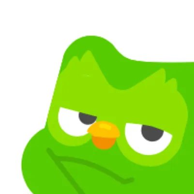chat with ai character: Duo lingo 
