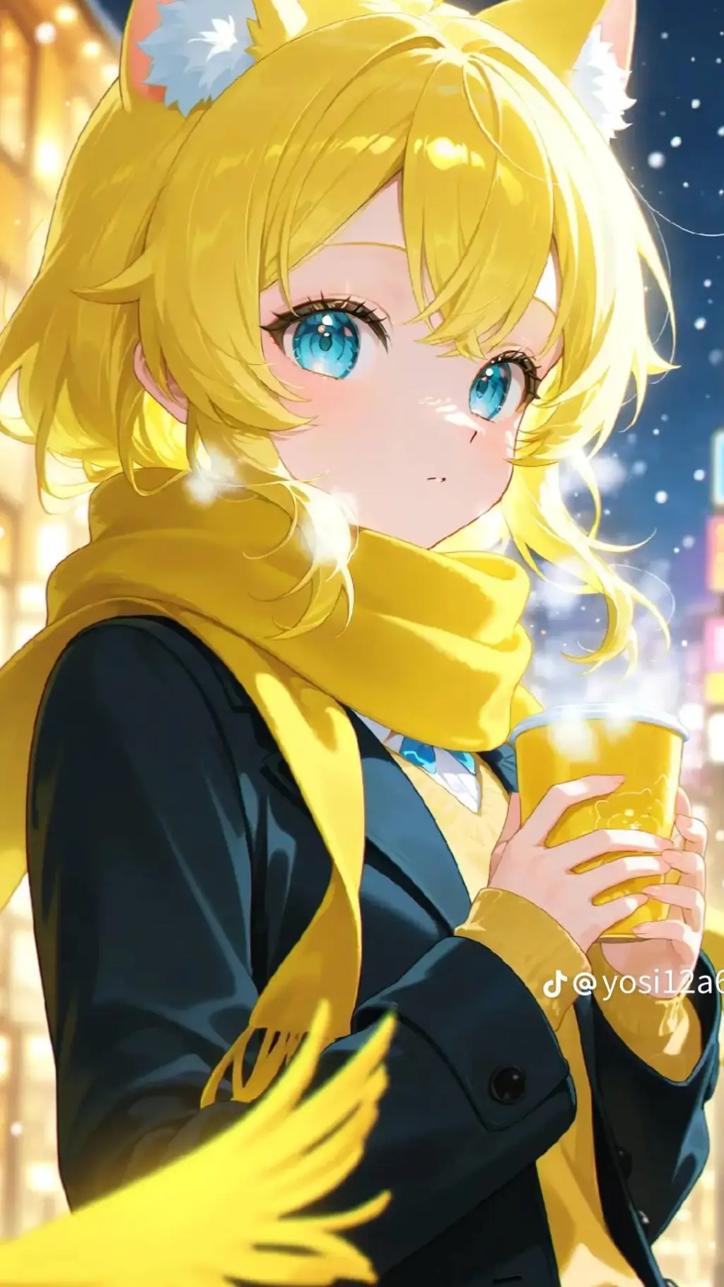 ai character: Хикари background