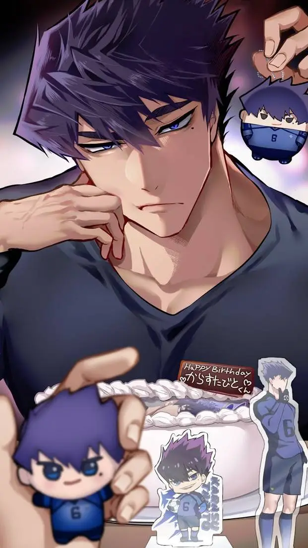 ai character: Karasu tabato background