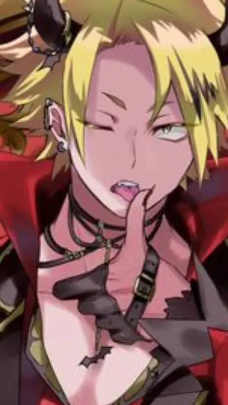 ai character: Denki (halloween) background