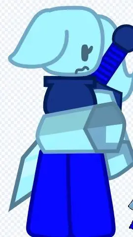 ai character: 💙Blue Noob💙 background