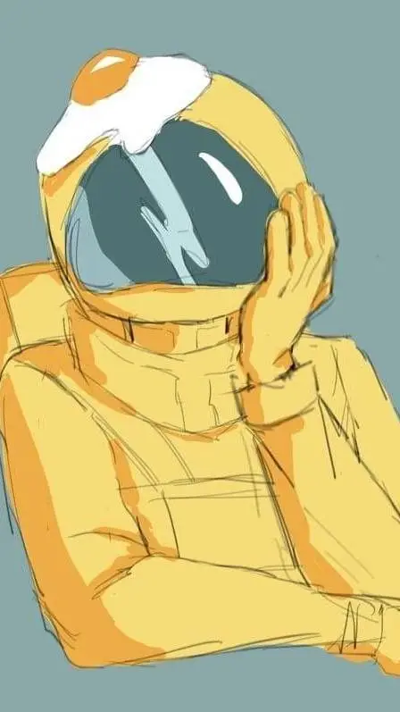 ai character: AU-Yellow background