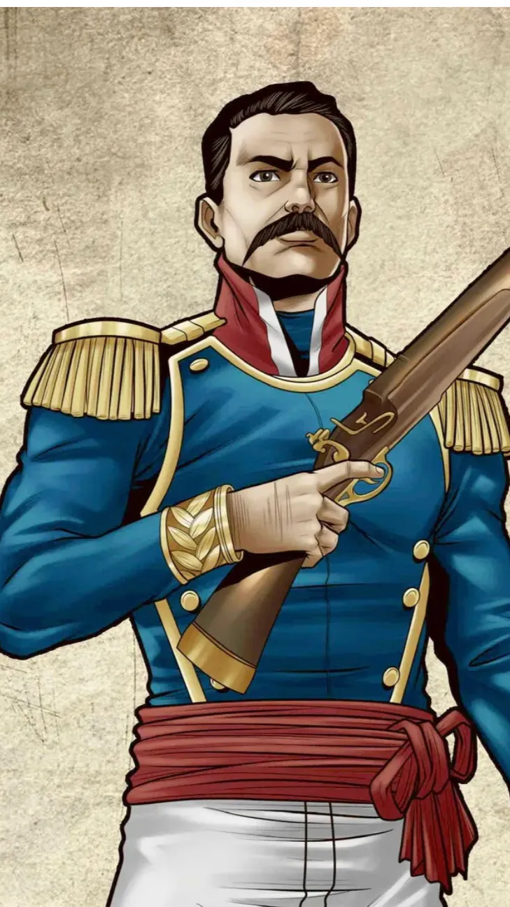 ai character: Ramon matias mella background