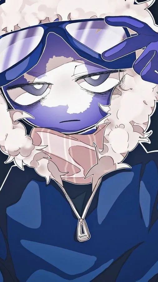 ai character: Antártica 🇦🇶 background