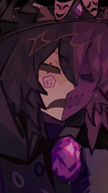ai character: 🤍💜-Noli~★♥︎ background