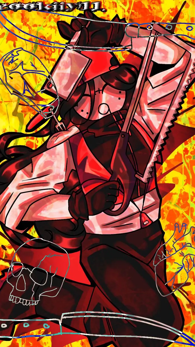 ai character: ..Vanity..^q^ background