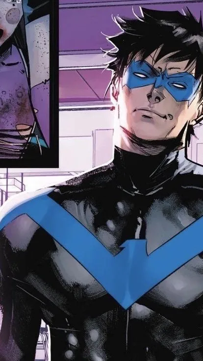 ai character: Nightwing  background