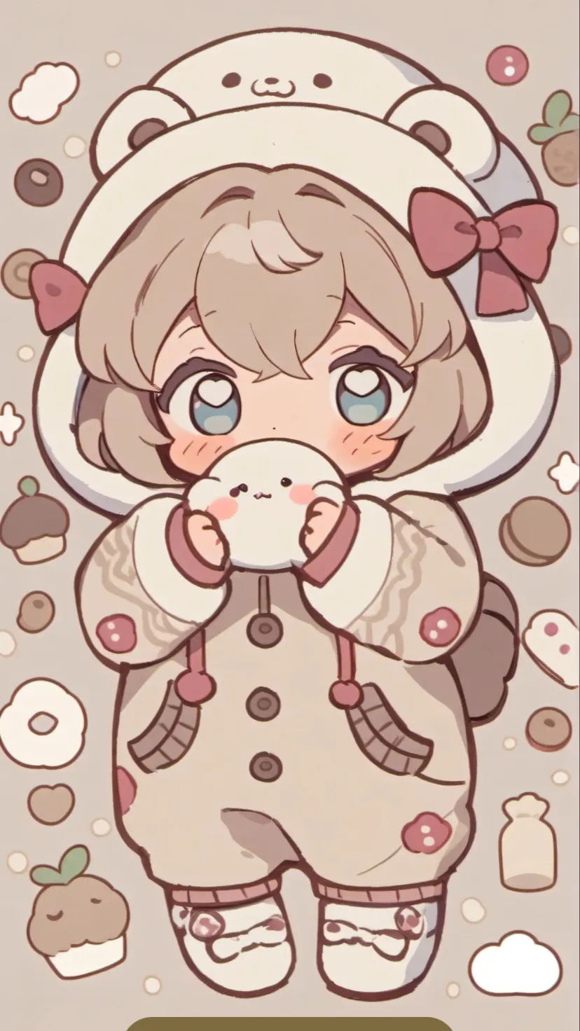 ai character: Калобок background