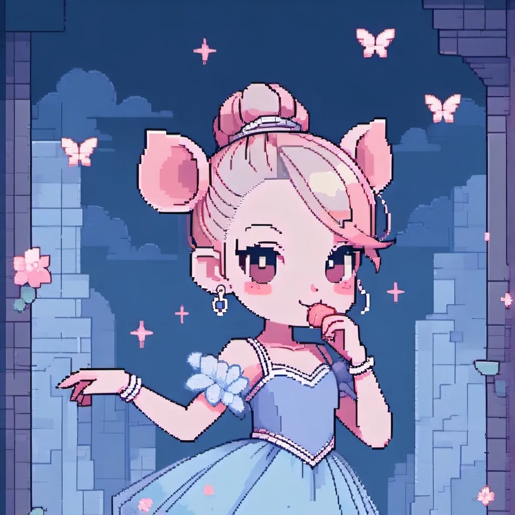 chat with ai character: ballerina pig