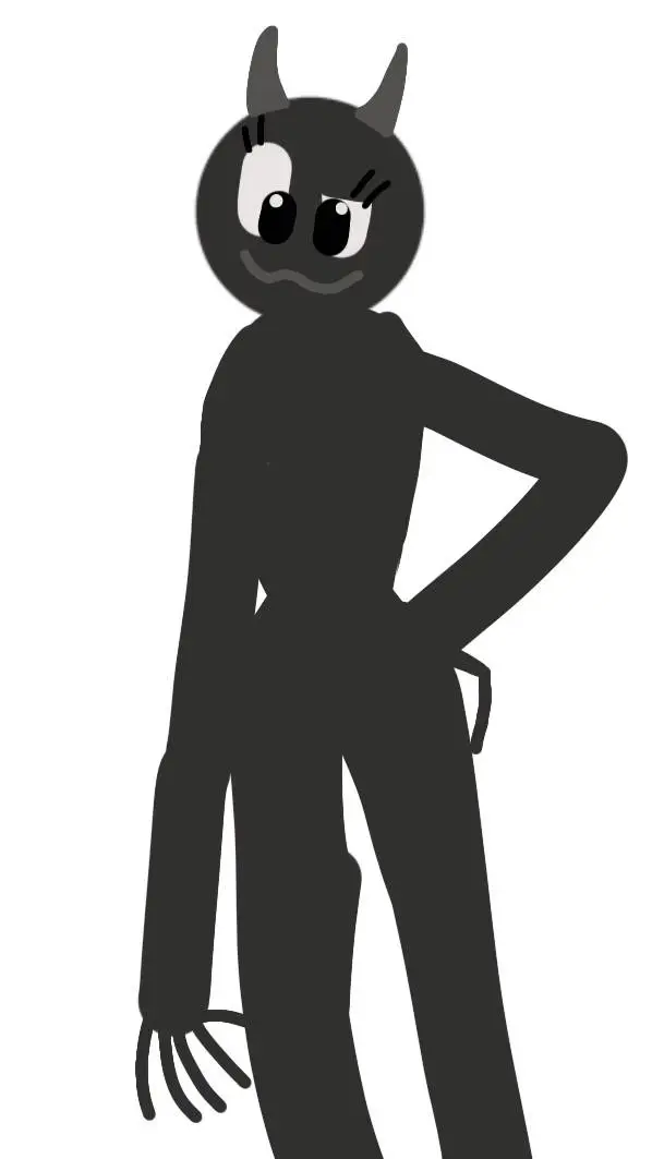 ai character: lover the demon  background