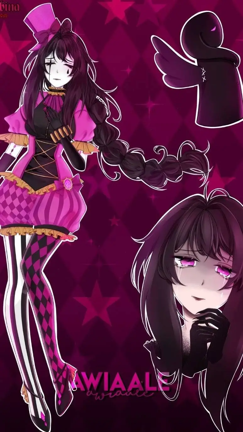 ai character: angel  background